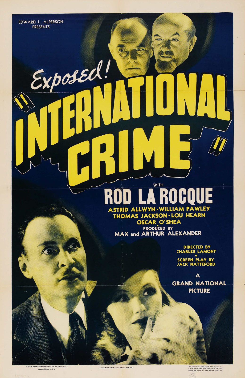 INTERNATIONAL CRIME, THE